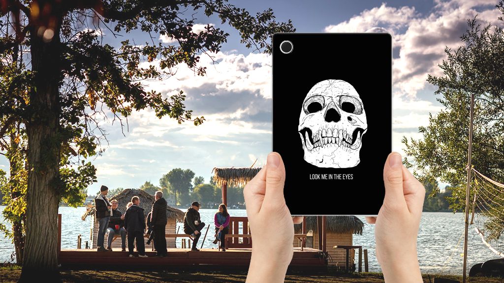 Tablet BackCover Samsung Galaxy Tab A8 2021/2022 Skull Eyes