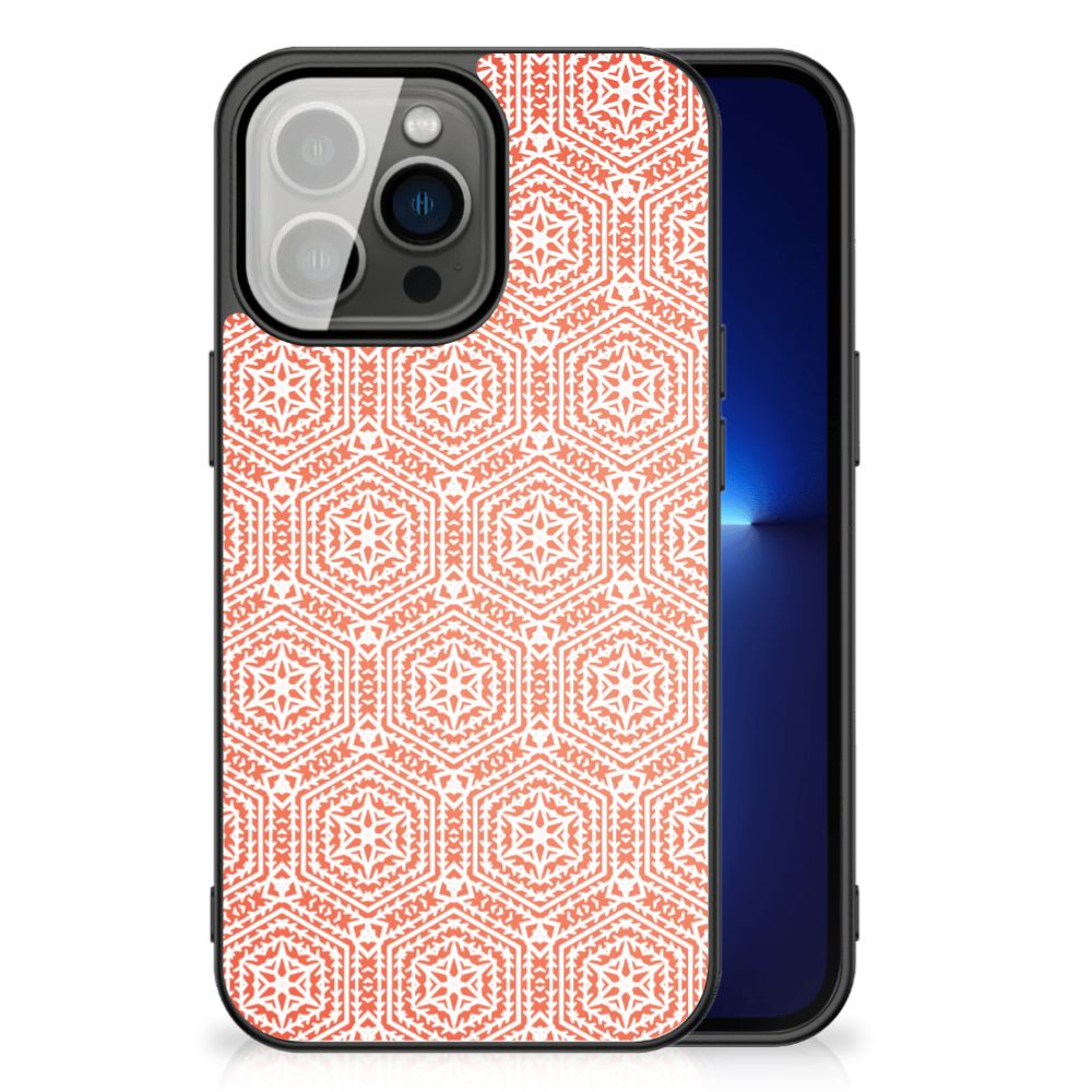 iPhone 13 Pro Back Case Pattern Orange B2C Telecom