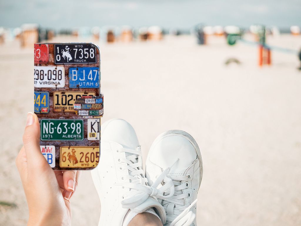 Apple iPhone 11 Telefoonhoesje met foto Kentekenplaten