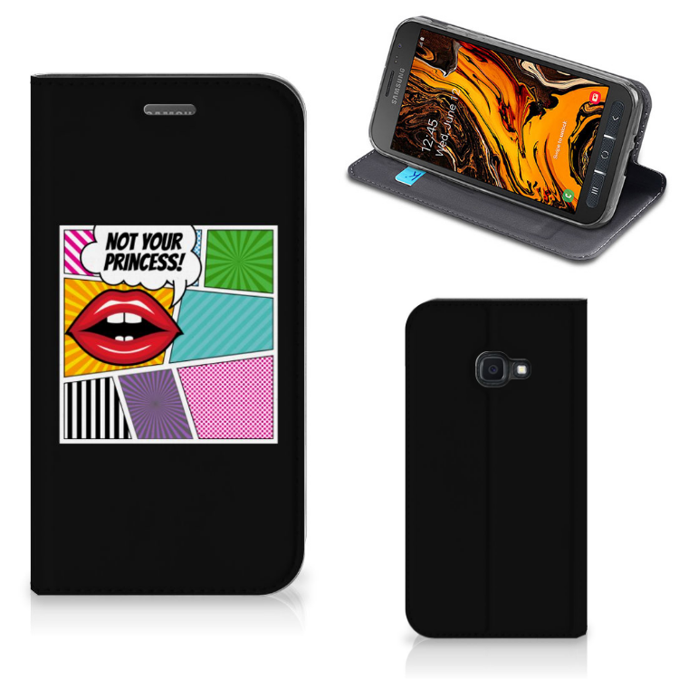 Samsung Galaxy Xcover 4s Hippe Standcase Popart Princess