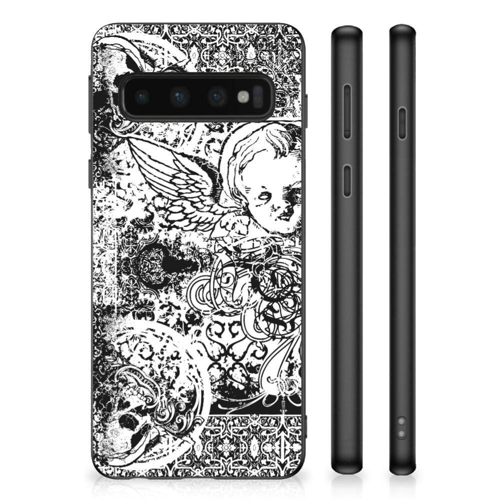 Mobiel Case Samsung Galaxy S10 Skulls Angel B2C Telecom