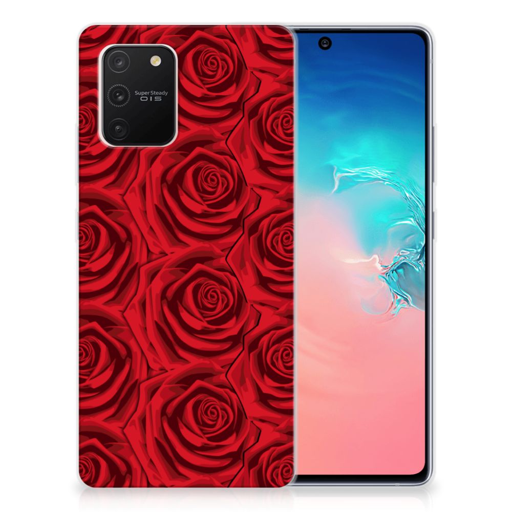 Samsung Galaxy S10 Lite TPU Case Red Roses