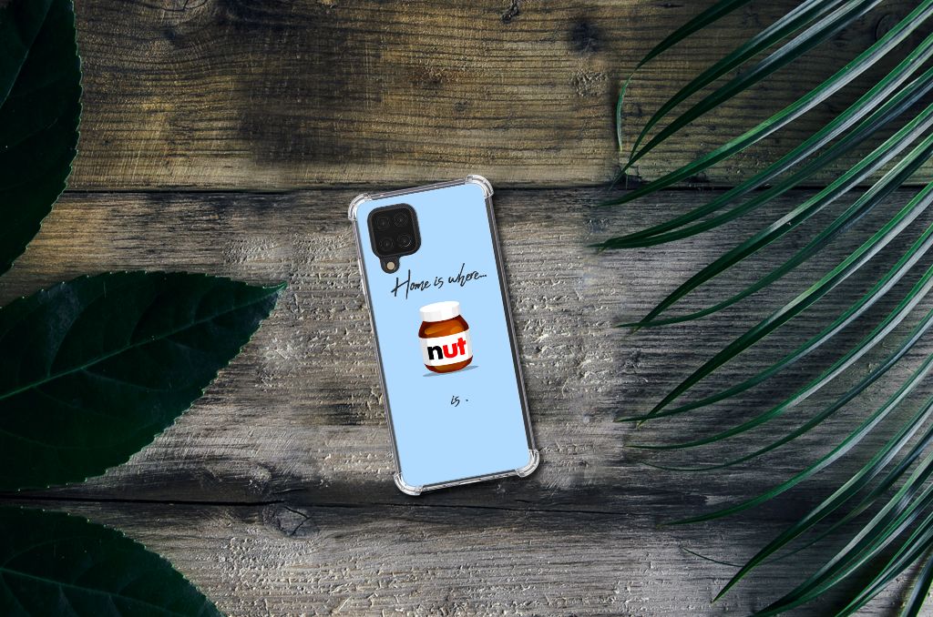 Samsung Galaxy A12 Beschermhoes Nut Home - B2C Telecom