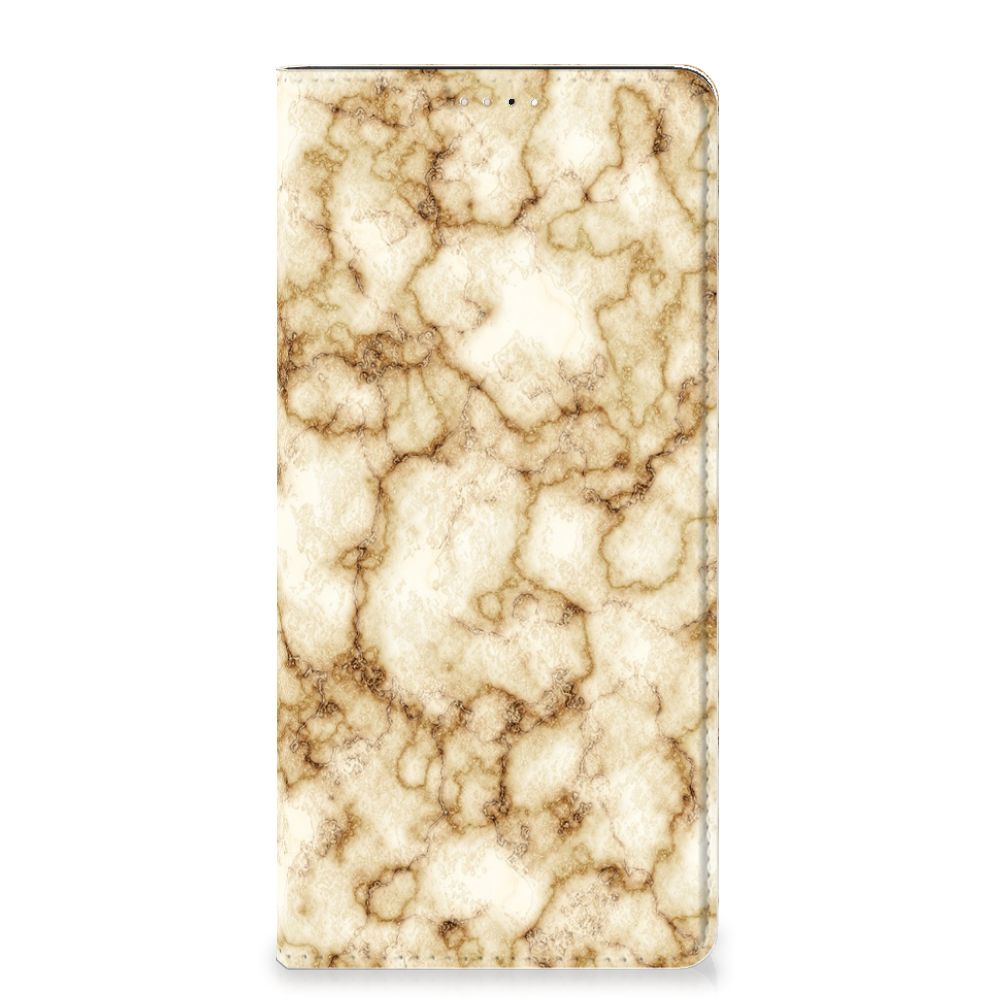 Samsung Galaxy A33 5G Standcase Marmer Goud
