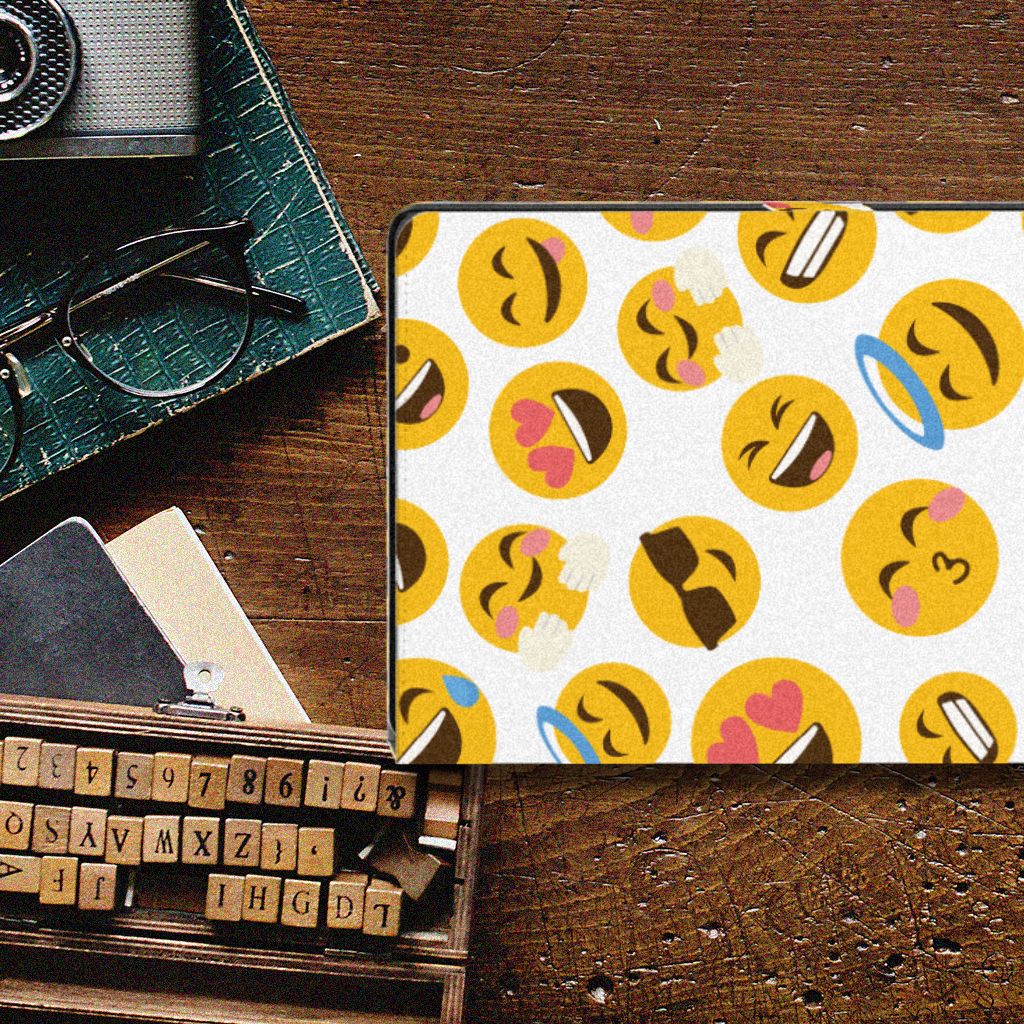 Samsung Galaxy Tab A8 2021/2022 Tablet Hoes Emoji