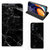 Samsung Galaxy A60 Standcase Marmer Zwart - Origineel Cadeau Vader