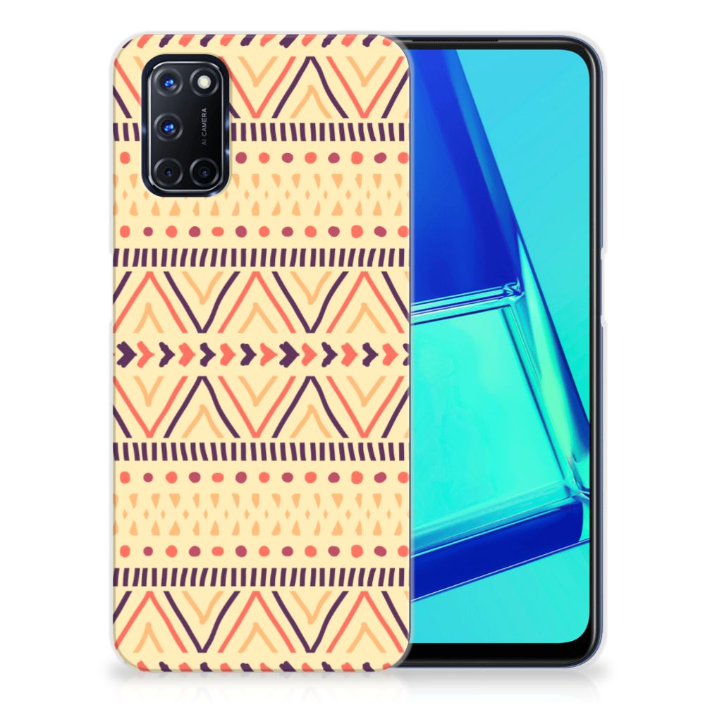 OPPO A52 | A72 TPU bumper Aztec Yellow