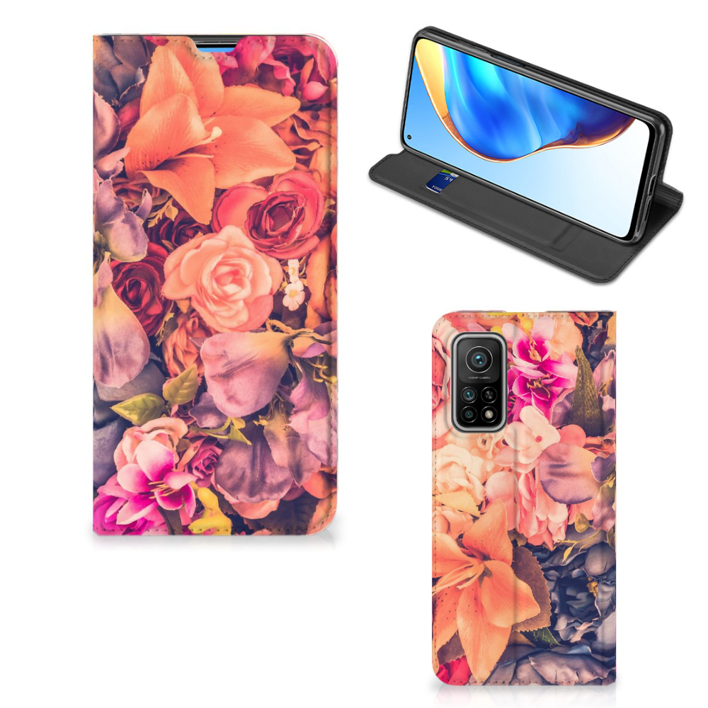 Xiaomi Mi 10T | 10T Pro Smart Cover Bosje Bloemen - B2C Telecom