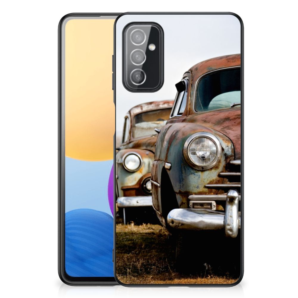 Samsung Galaxy M52 Silicone Back Case Vintage Auto B2C Telecom