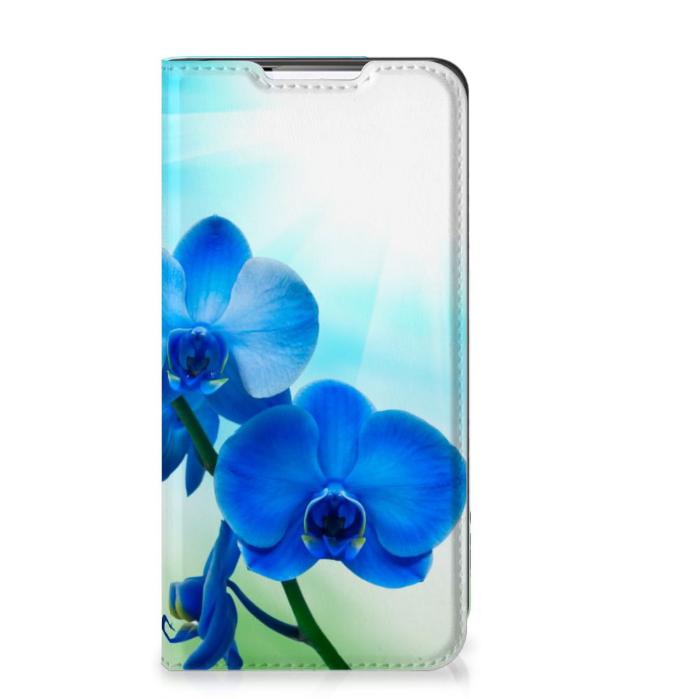Samsung Galaxy S22 Smart Cover Orchidee Blauw - Cadeau voor je Moeder - B2C Telecom