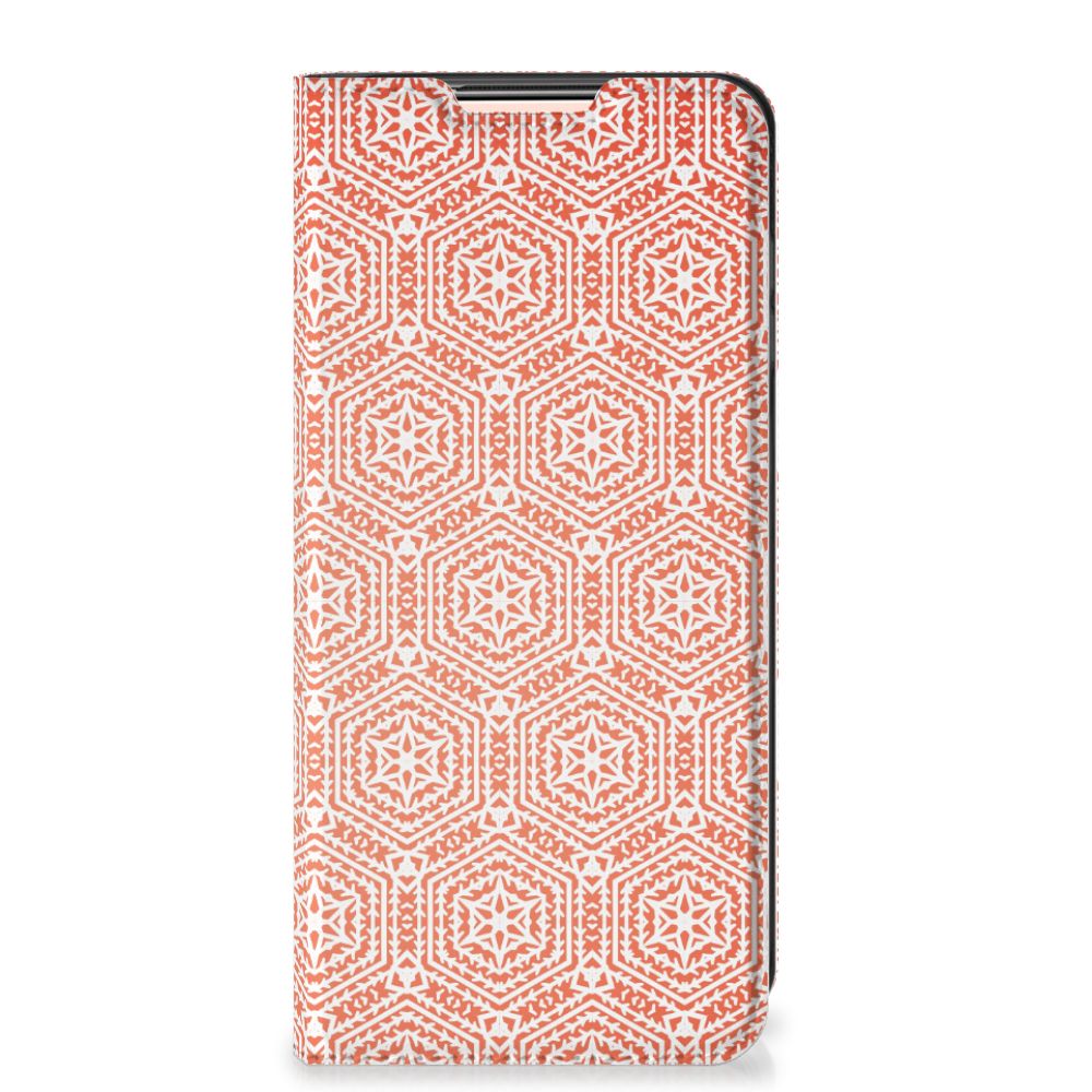 Xiaomi Redmi Note 10/10T 5G | Poco M3 Pro Hoesje met Magneet Pattern Orange - B2C Telecom