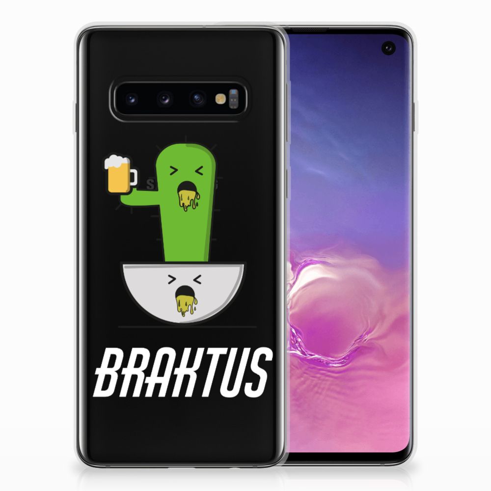 Samsung Galaxy S10 Telefoonhoesje met Naam Braktus