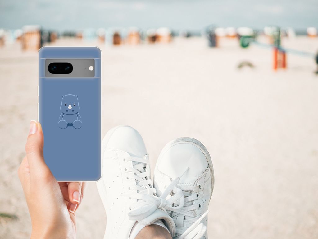 Google Pixel 7 Telefoonhoesje met Naam Baby Rhino B2C Telecom