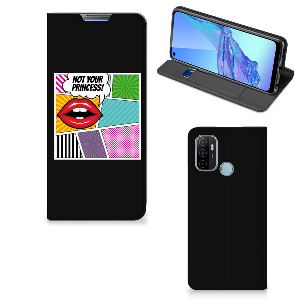 OPPO A53 | A53s Hippe Standcase Popart Princess - B2C Telecom