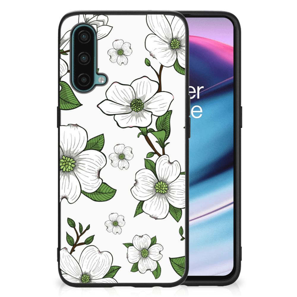 OnePlus Nord CE 5G Bloemen Hoesje Dogwood Flowers