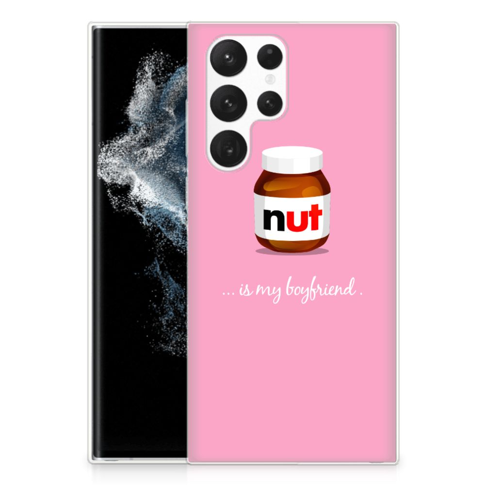 Samsung Galaxy S22 Ultra Siliconen Case Nut Boyfriend