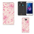 Huawei Y5 2 | Y6 Compact Smart Cover Pink Flowers