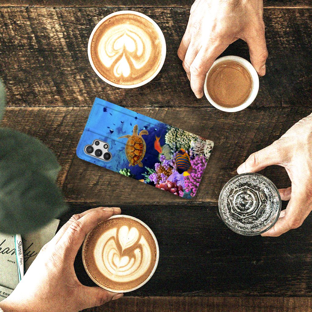 Samsung Galaxy A32 5G Hoesje maken Vissen - B2C Telecom