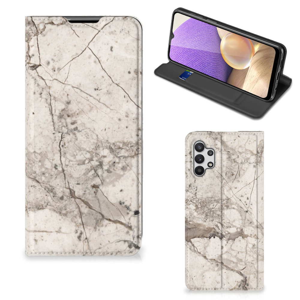 Samsung Galaxy A32 5G Standcase Marmer Beige - B2C Telecom