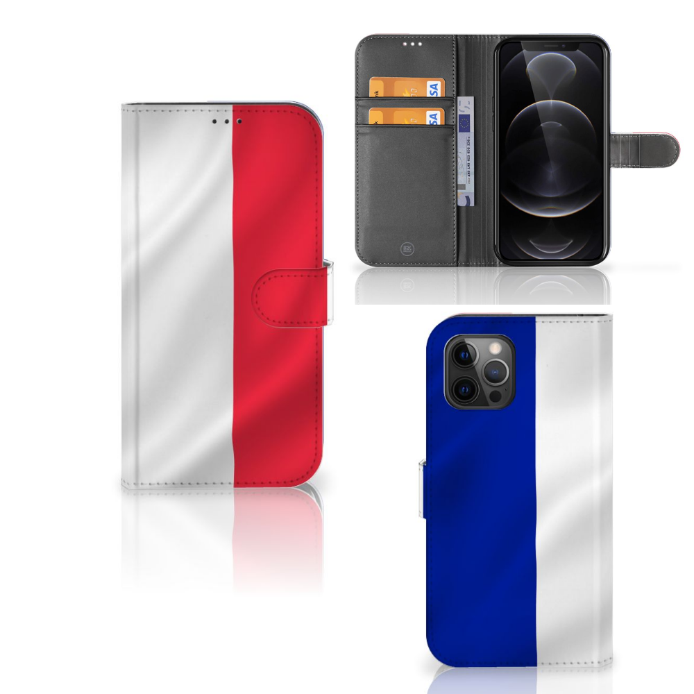 Apple iPhone 12 Pro Max Bookstyle Case Frankrijk