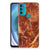 Motorola Moto G71 5G TPU Siliconen Hoesje Marmer Bruin