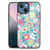 Apple iPhone 13 mini Bloemen Hoesje Flower Power