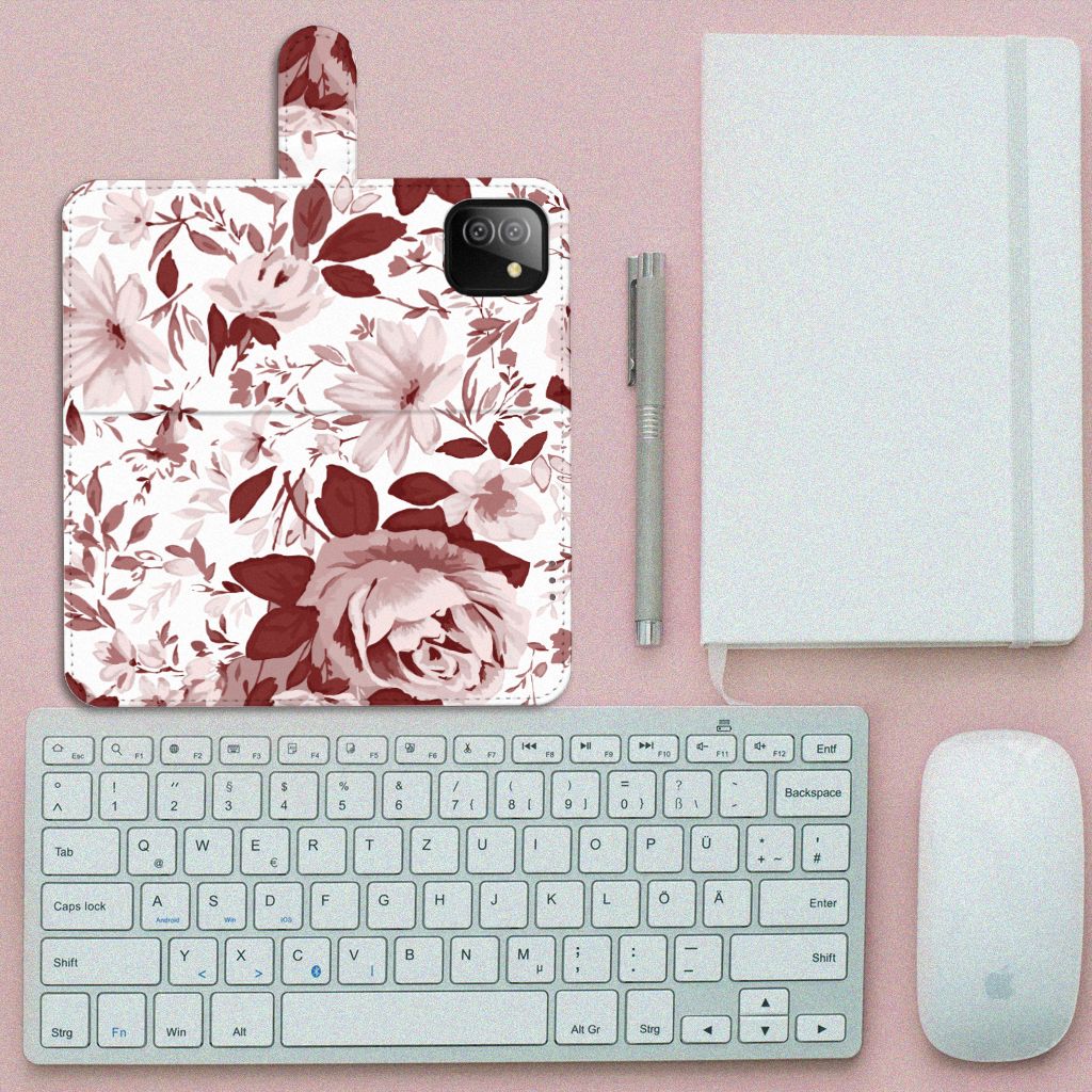 Hoesje Samsung Galaxy A03 Watercolor Flowers