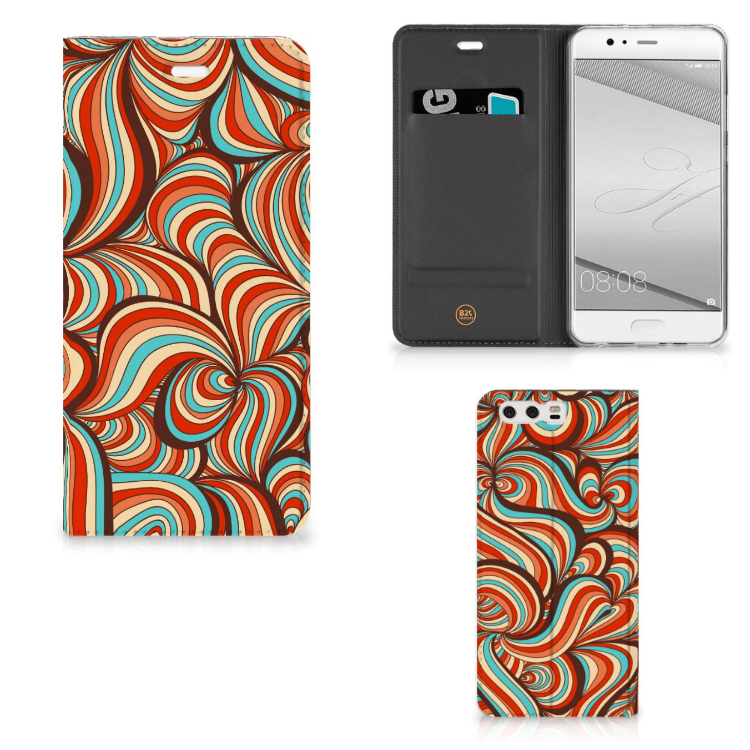Huawei P10 Plus Bookcase Retro
