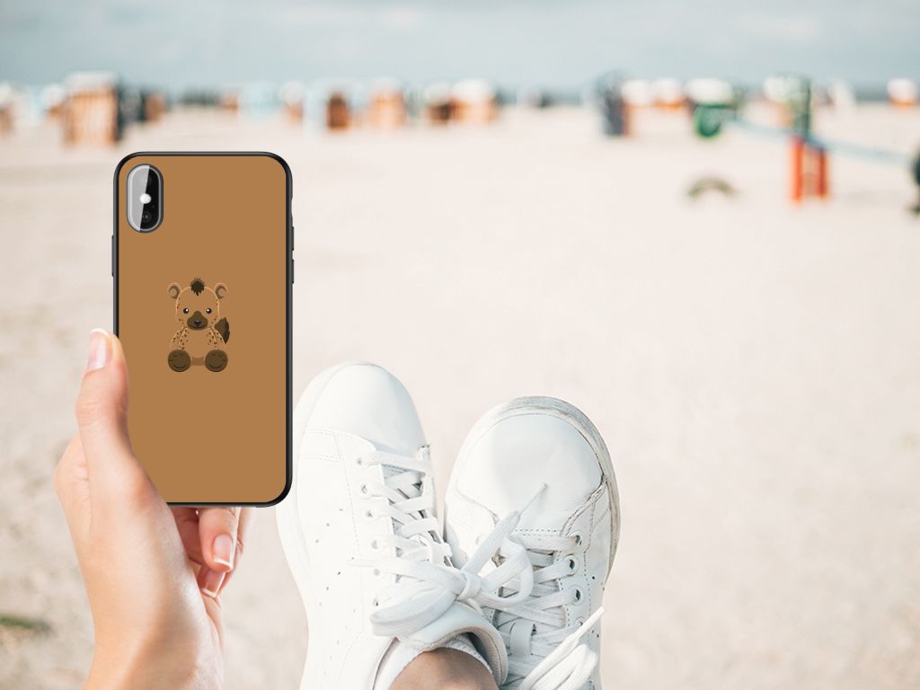 iPhone X | Xs Hoesje Baby Hyena B2C Telecom