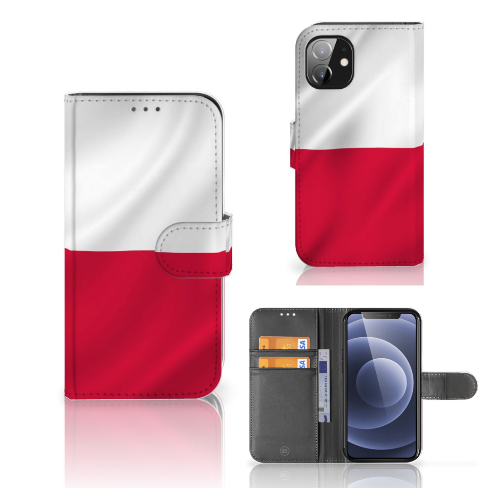 Apple iPhone 12 Mini Bookstyle Case Polen