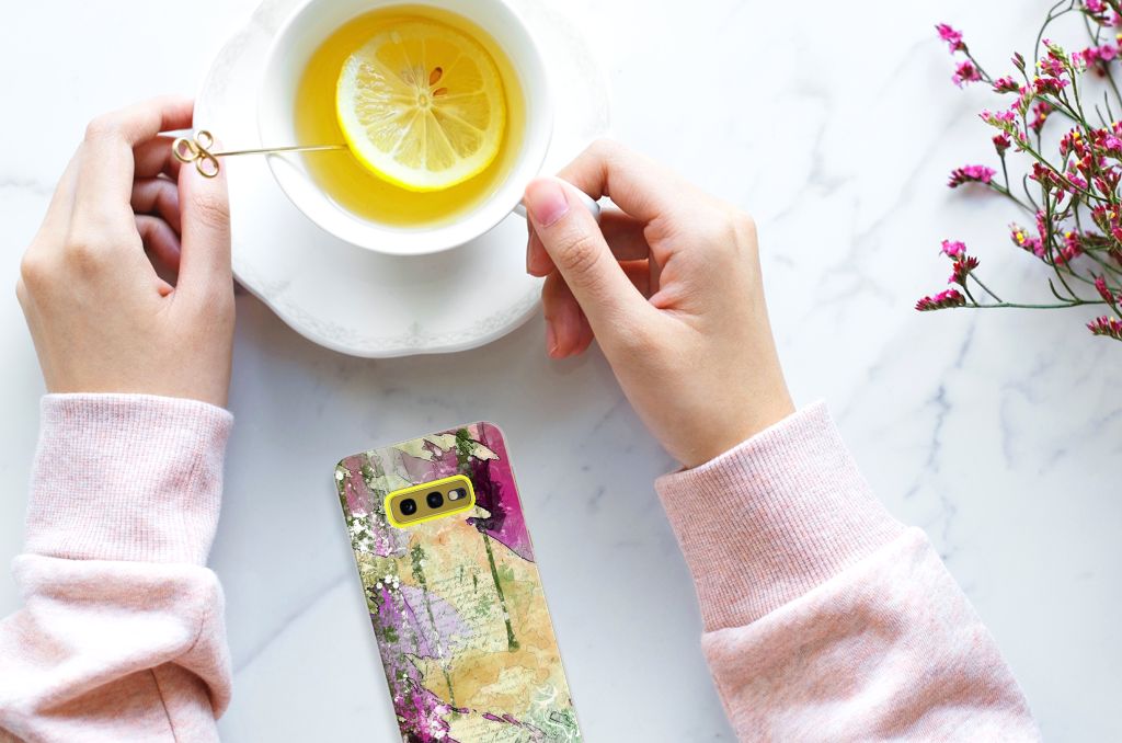 Hoesje maken Samsung Galaxy S10e Letter Painting