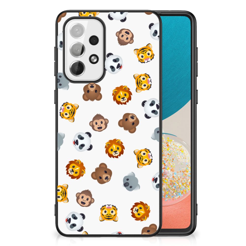 Back Case voor Samsung Galaxy A73 Dieren Emojis B2C Telecom