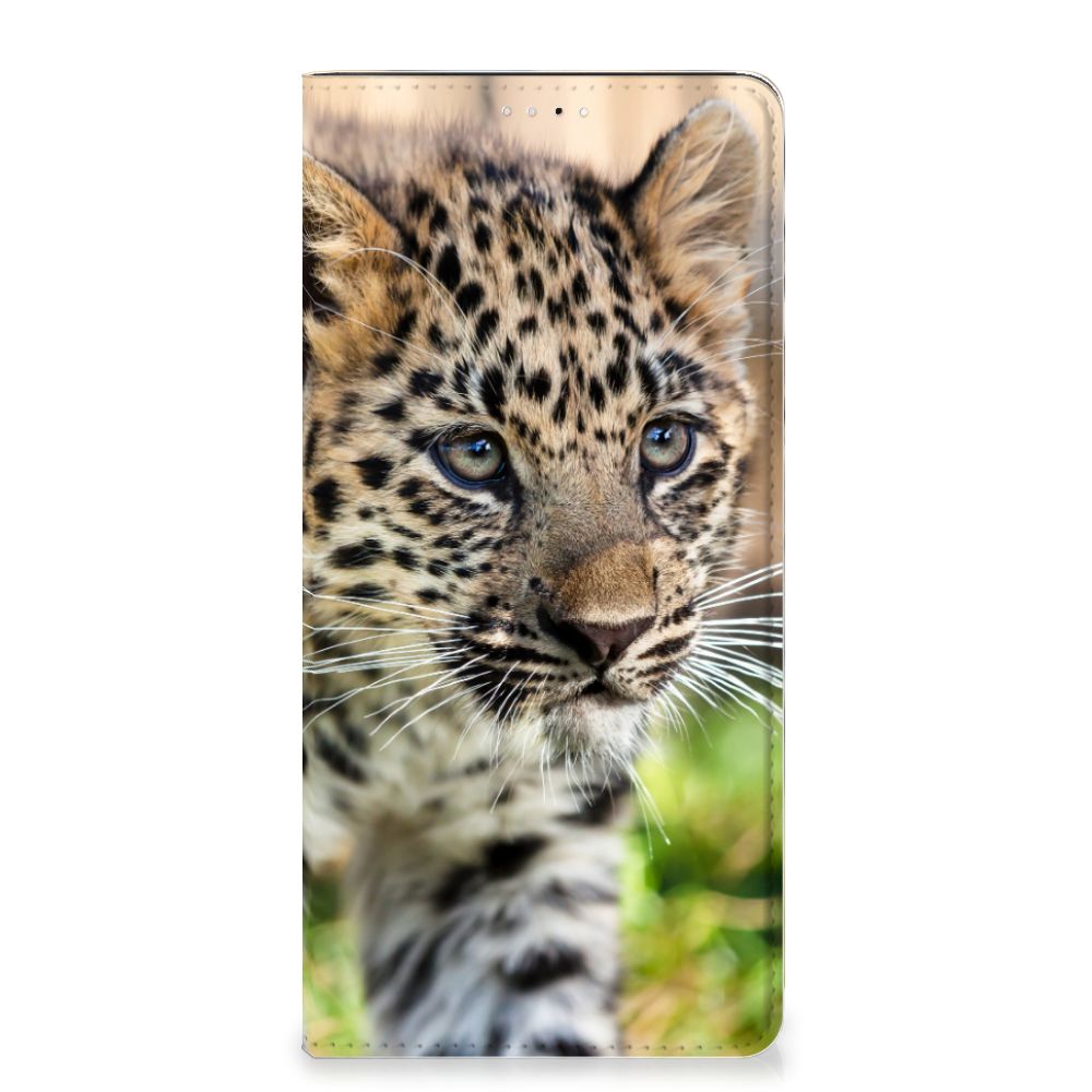 Samsung Galaxy A33 5G Hoesje maken Baby Luipaard - B2C Telecom