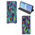 Sony Xperia 10 III Stand Case Abstract Green Blue - B2C Telecom