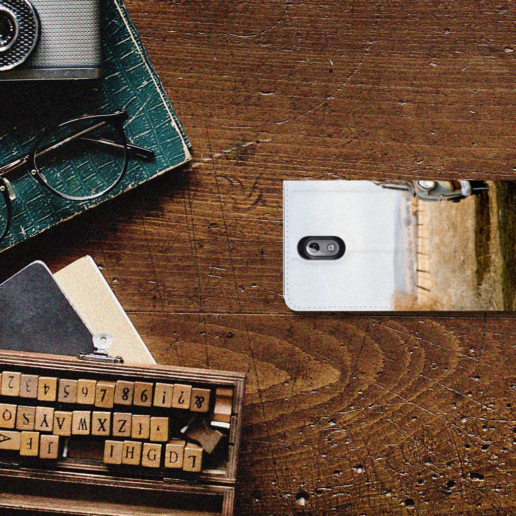 Nokia 3.1 (2018) Stand Case Vintage Auto
