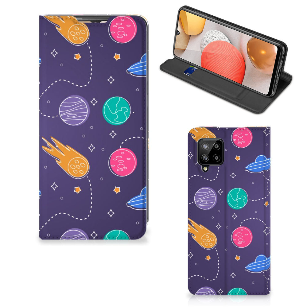 Samsung Galaxy A42 Hippe Standcase Space