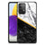 Samsung Galaxy A72 (5G/4G) Marmeren Print Telefoonhoesje Marmer Wit Zwart - Origineel Cadeau Man B2C Telecom