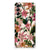 Samsung Galaxy A14 5G TPU Case Flowers design with pink and white flowers and green leaves.
