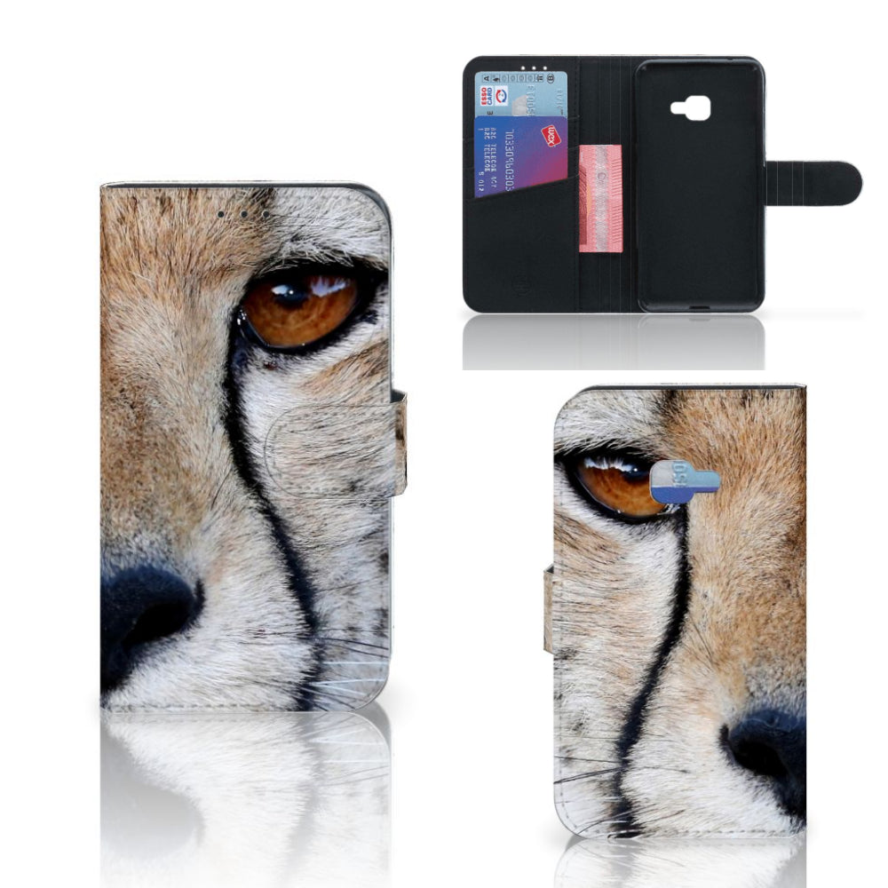Samsung Galaxy Xcover 4 | Xcover 4s Telefoonhoesje met Pasjes Cheetah