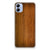 Samsung Galaxy A04e Bumper Hoesje Donker Hout