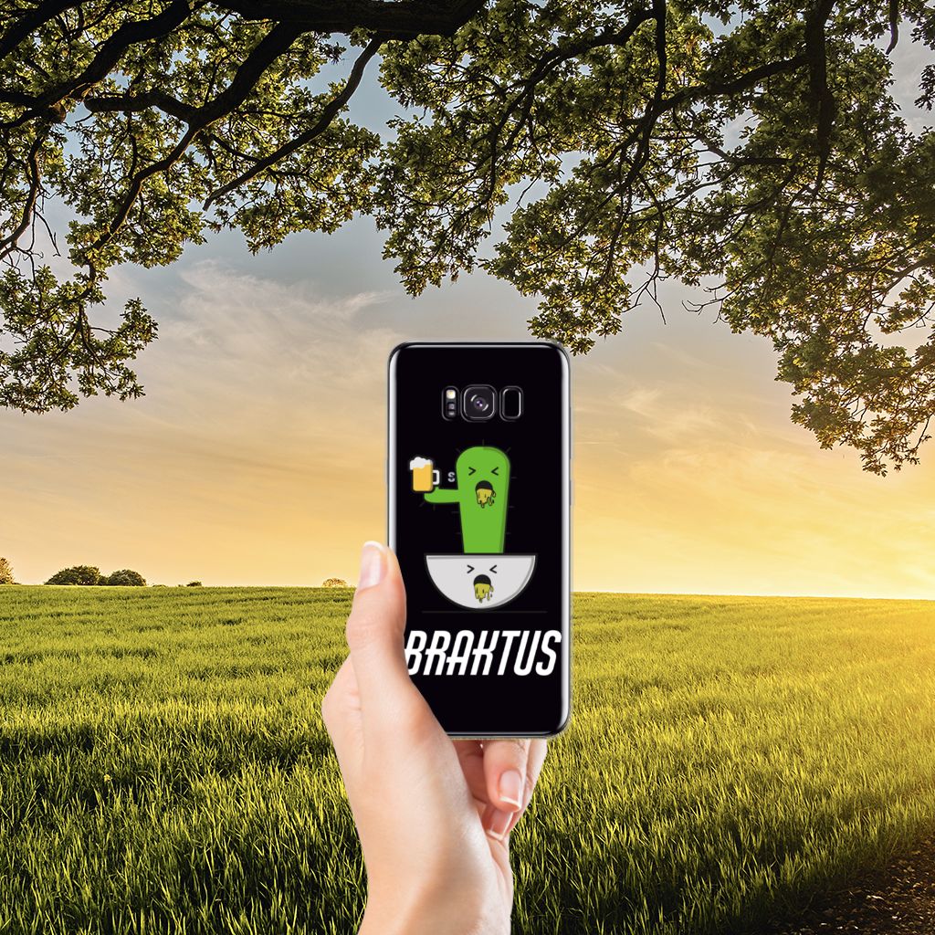 Samsung Galaxy S8 Plus Telefoonhoesje met Naam Braktus