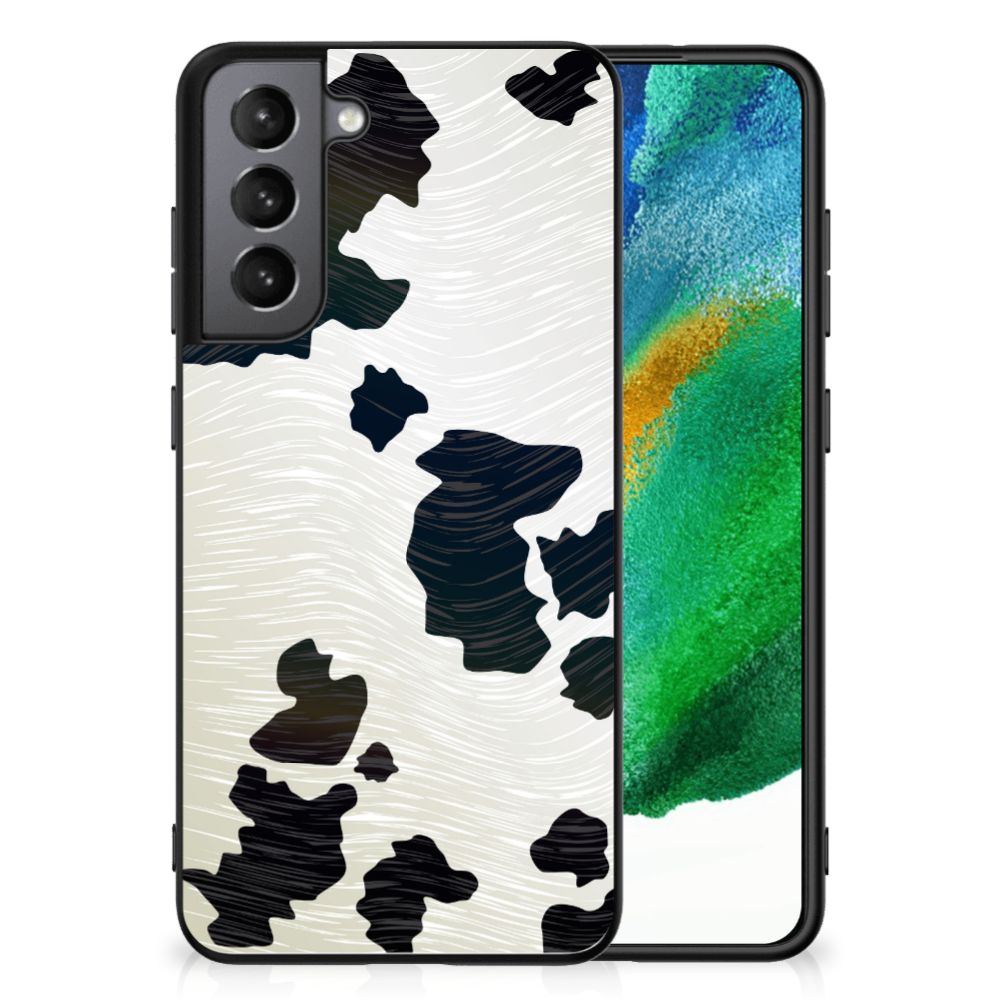 Samsung Galaxy S21FE Dierenprint Telefoonhoesje Koeienvlekken