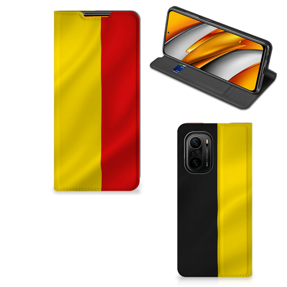 Xiaomi Mi 11i | Poco F3 Standcase Belgische Vlag - B2C Telecom