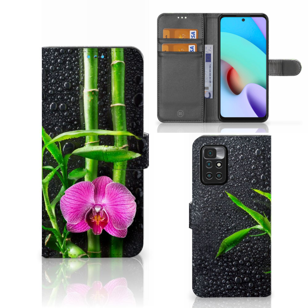 Xiaomi Redmi 10 Hoesje Orchidee