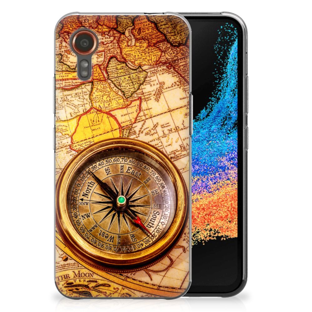 Samsung Galaxy Xcover 7 Siliconen Back Cover Kompas