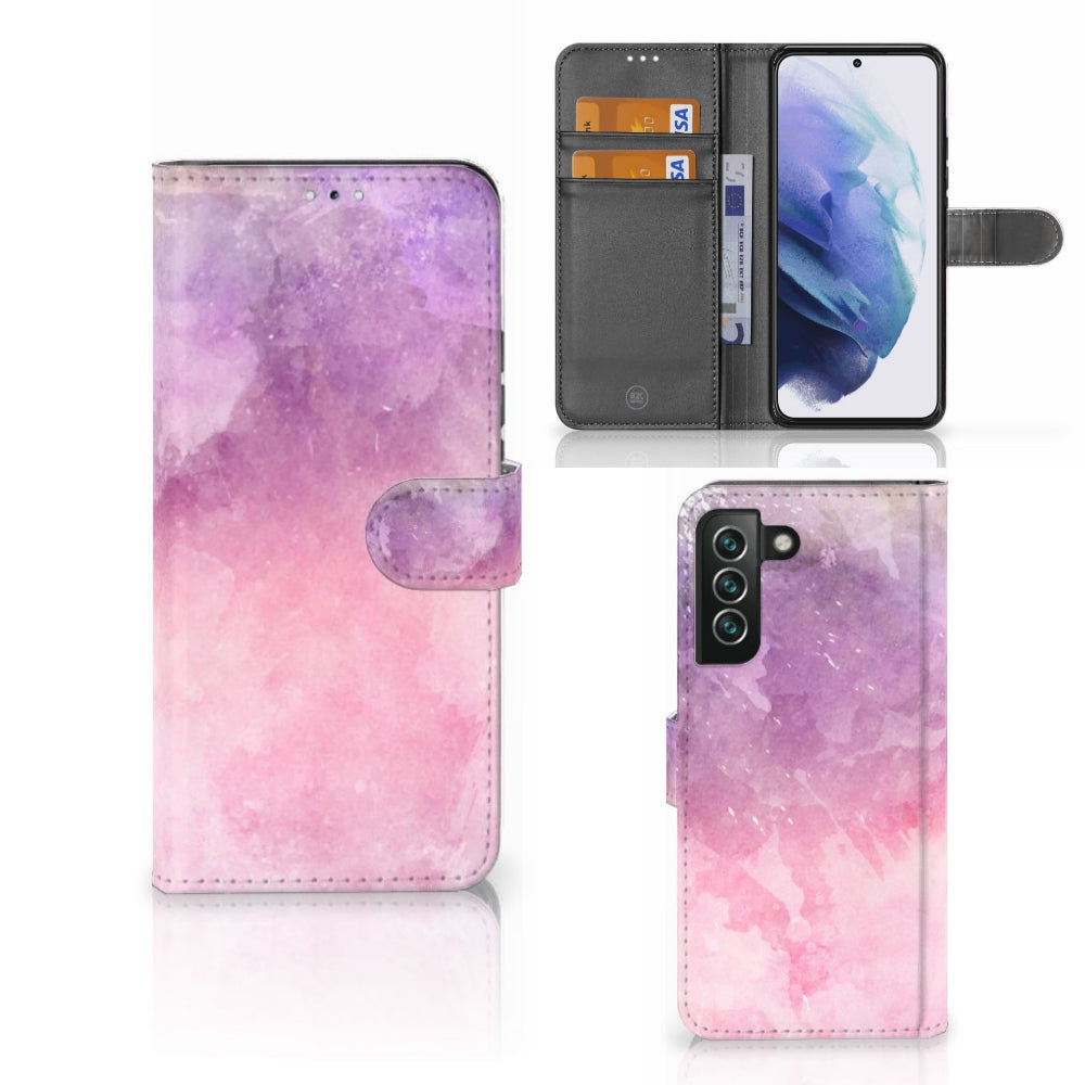 Hoesje Samsung Galaxy S22 Plus Pink Purple Paint