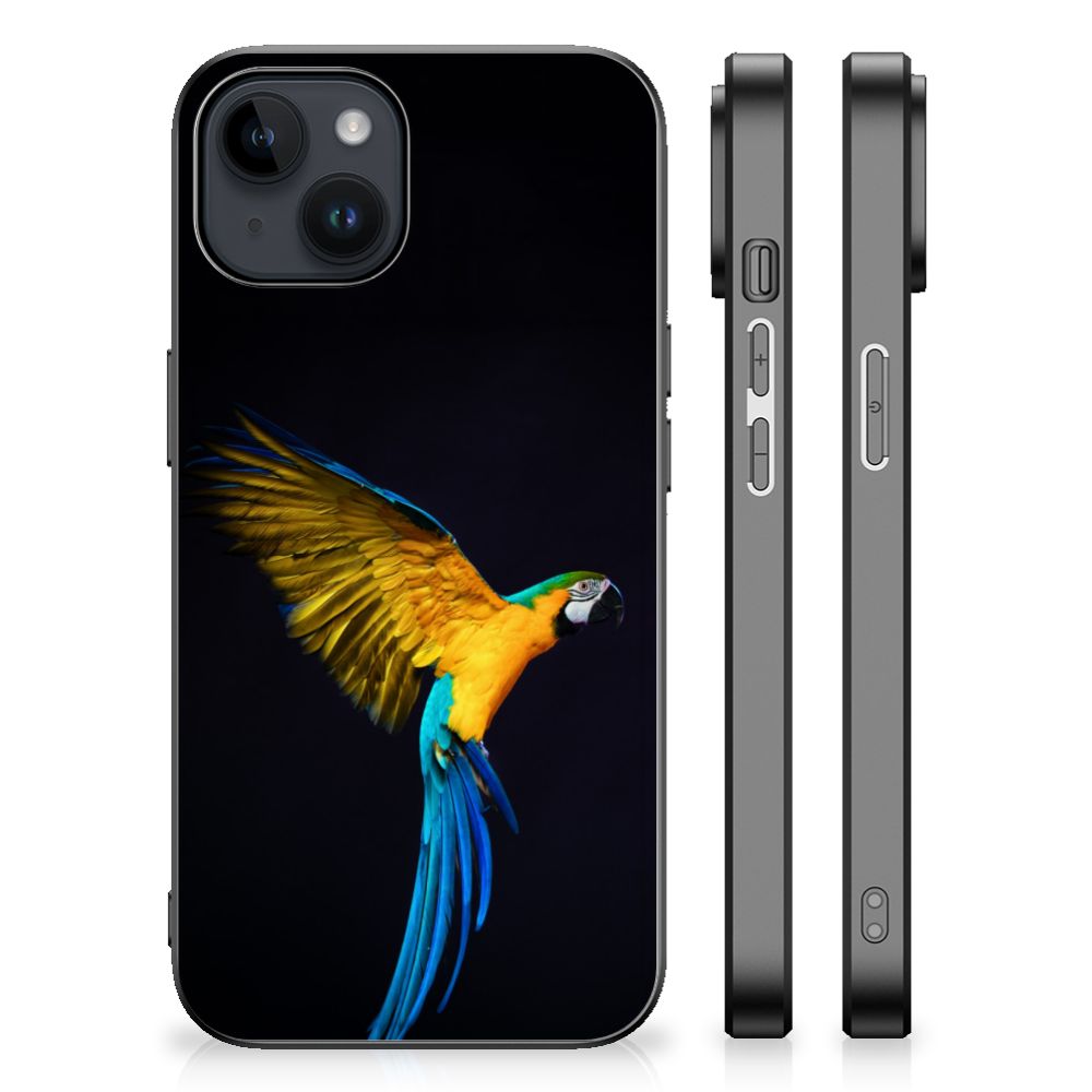 iPhone 15 Plus Dierenprint Telefoonhoesje Papegaai