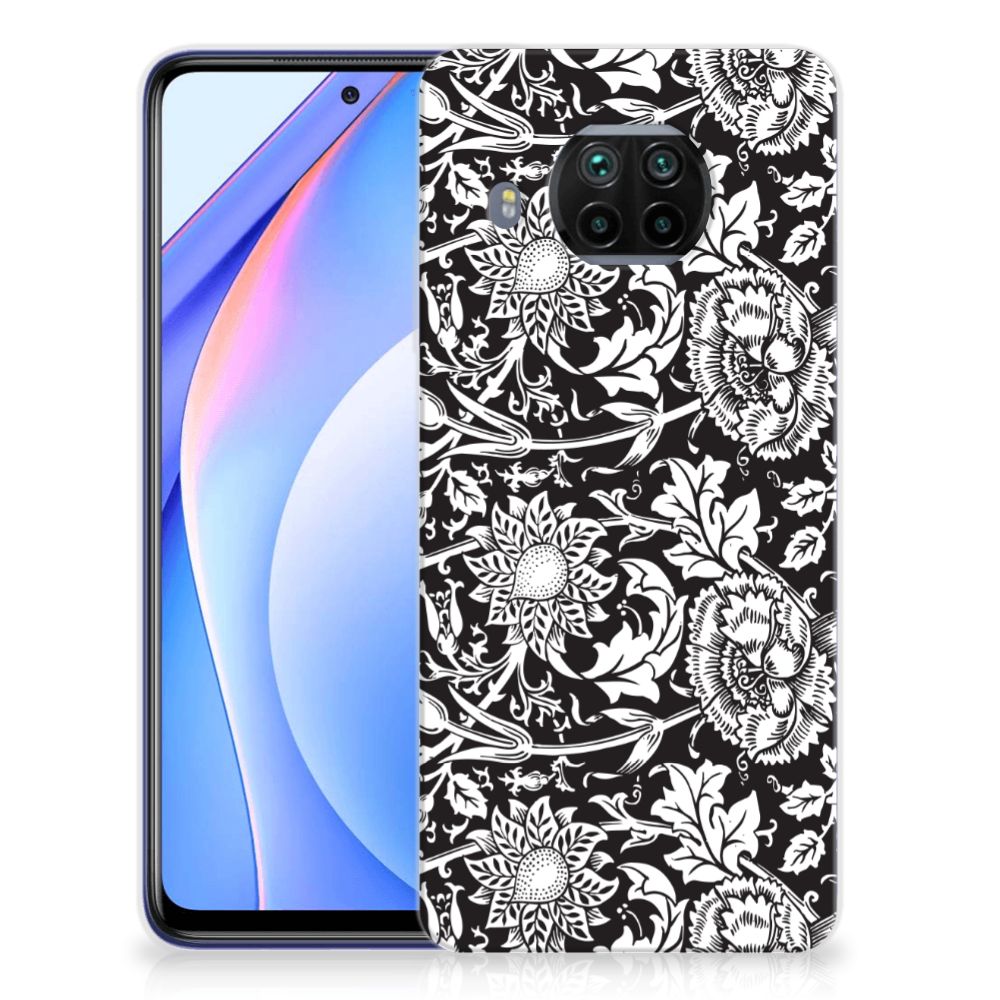 Xiaomi Mi 10T Lite TPU Case Black Flowers B2C Telecom