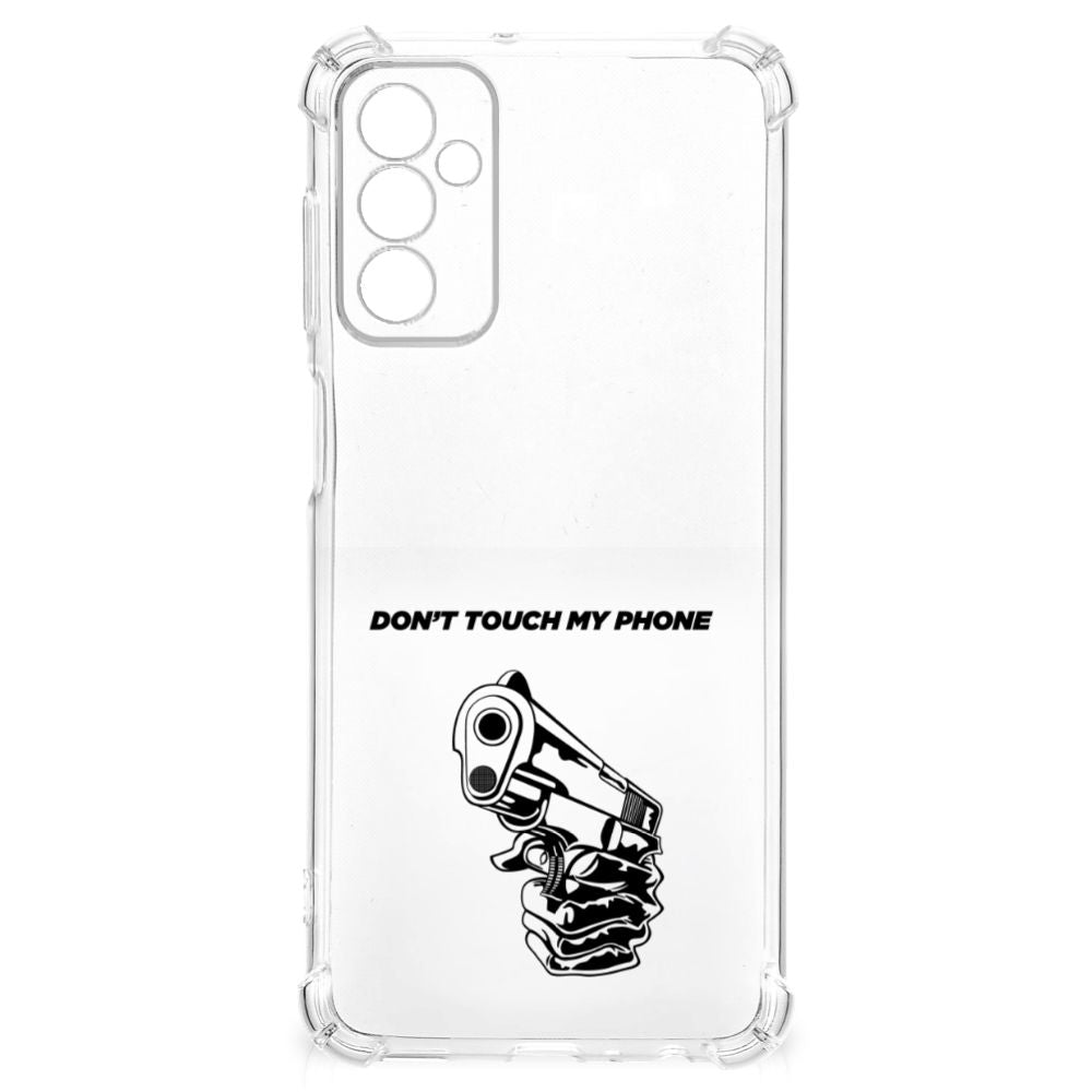 Samsung Galaxy M13 4G | M23 Anti Shock Case Gun Don't Touch My Phone B2C Telecom