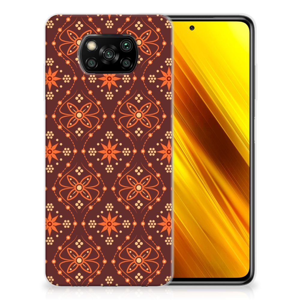 Xiaomi Poco X3 | Poco X3 Pro TPU bumper Batik Brown B2C Telecom